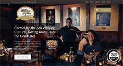 Desktop Screenshot of carmelfoodtour.com